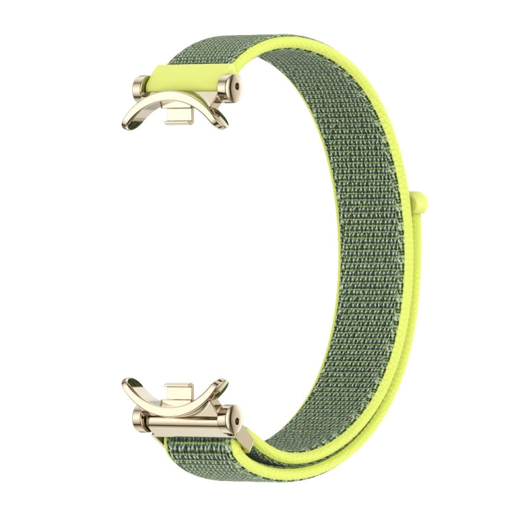 For Xiaomi Smart Band 10 / 9 / 8 Mijobs GT4 Breathable Nylon Loop Watch Band(Bright Yellow Light Gold) - free shipping - PMc TechLife - Order now!
