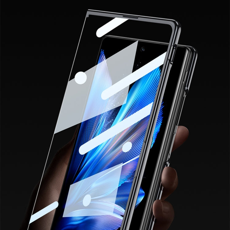 For vivo X Fold3 Pro GKK Integrated Unbounded Frosted AG All-inclusive Shockproof Phone Case(Black) - vivo Cases by GKK | Online Shopping South Africa | PMC TechLife | Buy Now Pay Later Mobicred