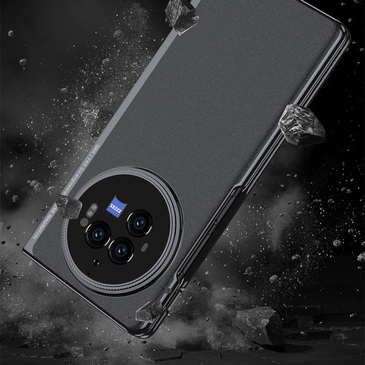 For vivo X Fold3 GKK Integrated Unbounded Frosted AG All-inclusive Shockproof Phone Case(Black) - free shipping - PMC Jewellery - Order now!