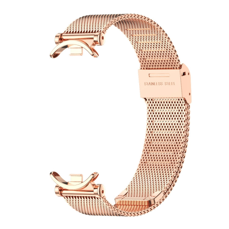 For Xiaomi Smart Band 10 / 9 / 8 Mijobs GT4 Milan Buckle Metal Watch Band(Rose Gold) - free shipping - PMc TechLife - Order now!