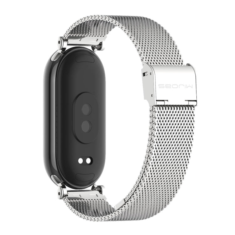 For Xiaomi Smart Band 10 / 9 / 8 Mijobs GT4 Milan Buckle Metal Watch Band(Silver) - free shipping - PMc TechLife - Order now!