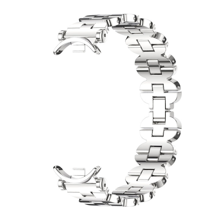 For Xiaomi Smart Band 10 / 9 / 8 Mijobs GT4 Bone Chain Metal Watch Band(Silver) - free shipping - PMc TechLife - Order now!
