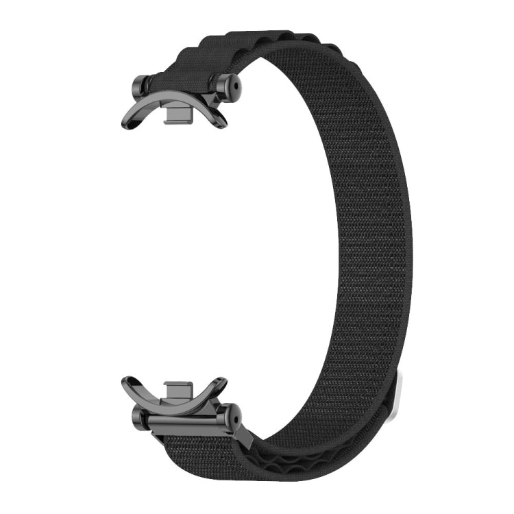 For Xiaomi Mi Band 8 / 9 / 9 NFC Mijobs GT4 Nylon Breathable Watch Band(Black) - Watch Bands by MIJOBS | Online Shopping South Africa | PMc TechLife | Buy Now Pay Later Mobicred