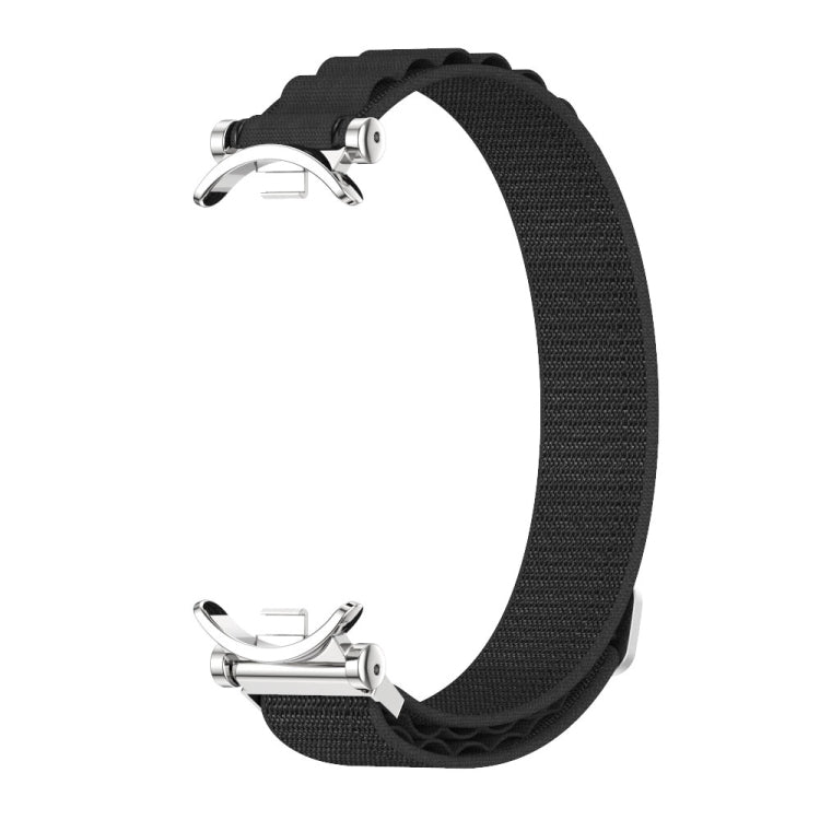 For Xiaomi Smart Band 10 / 9 / 8 Mijobs GT4 Nylon Breathable Watch Band(Black Silver) - free shipping - PMC TechLife - Order now!