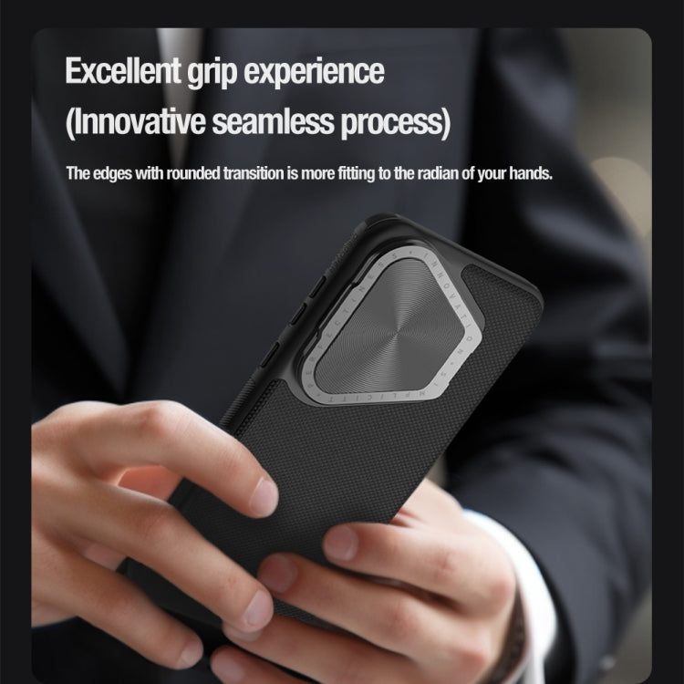 For Huawei Pura 70 Pro/70 Pro+ NILLKIN Textured Prop Magnetic Lens Protection Holder Nylon Phone Case(Black) - Huawei Cases by NILLKIN | Online Shopping South Africa | PMC TechLife | Buy Now Pay Later Mobicred