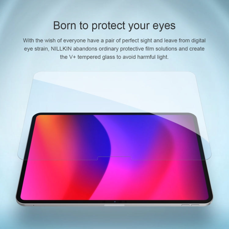 For iPad Pro 11 2024 NILLKIN V+ Series Anti-Blue Light Tempered Glass Protective Film - iPad Pro 11 2024 Tempered Glass by NILLKIN | Online Shopping South Africa | PMC TechLife | Buy Now Pay Later Mobicred