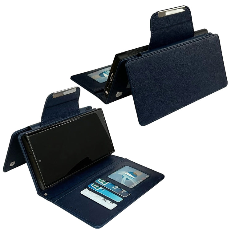 For Google Pixel 9 Pro XL Multifunctional 7-Card Wallet Leather Phone Case(Royal Blue) - Google Cases by PMC TechLife | Online Shopping South Africa | PMC TechLife | Buy Now Pay Later Mobicred