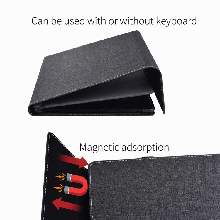 For Microsoft Surface Pro 10 Cloth Texture PC Tablet Protective Case(Black) - free shipping - PMC TechLife - Order now!