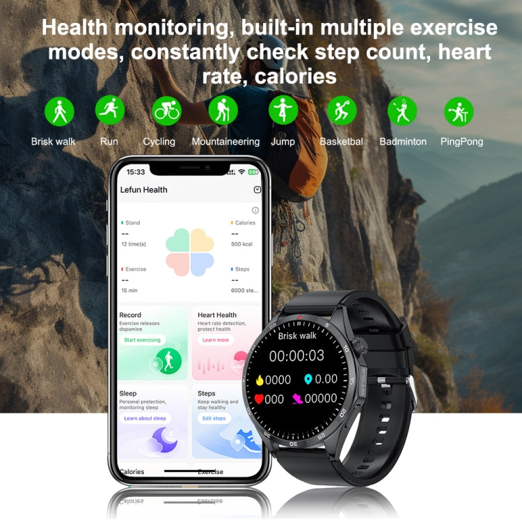 LEMFO GTS4/LT09 1.5 inch IP67 Fitness Wellness Smart Watch Support Bluetooth Call / Sleep / Blood Oxygen / Heart Rate Health Monitor, Silicone Strap(Silver) - Smart Watches by LEMFO | Online Shopping South Africa | PMC TechLife | Buy Now Pay Later Mobicred