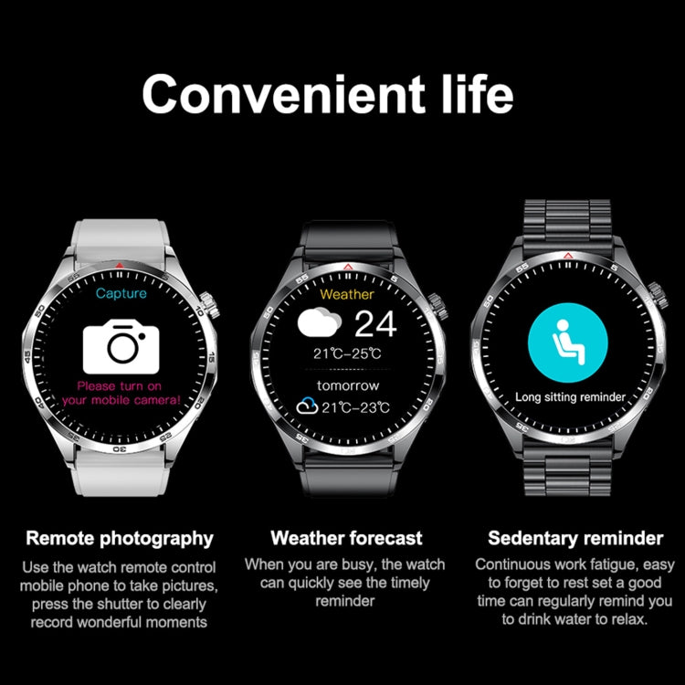LEMFO GTS4/LT09 1.5 inch IP67 Fitness Wellness Smart Watch Support Bluetooth Call / Sleep / Blood Oxygen / Heart Rate Health Monitor, Silicone Strap(Silver) - Smart Watches by LEMFO | Online Shopping South Africa | PMC TechLife | Buy Now Pay Later Mobicred