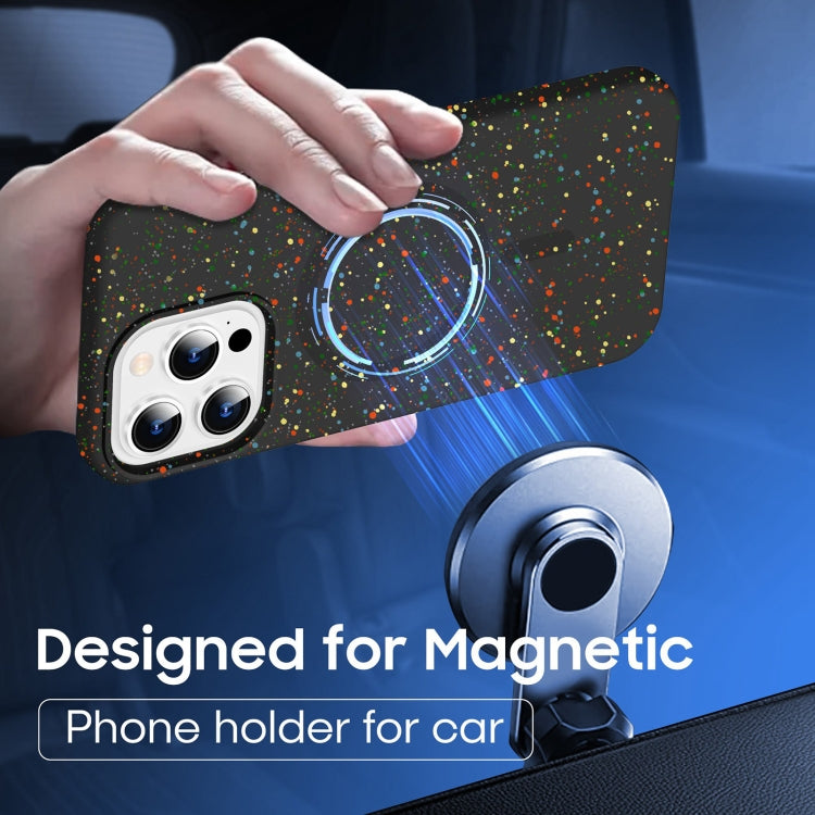 For iPhone 16 Pro Colorful Frosted Magsafe PC Hybrid TPU Phone Case(Blue) - iPhone 16 Pro Cases by PMC TechLife | Online Shopping South Africa | PMC TechLife | Buy Now Pay Later Mobicred