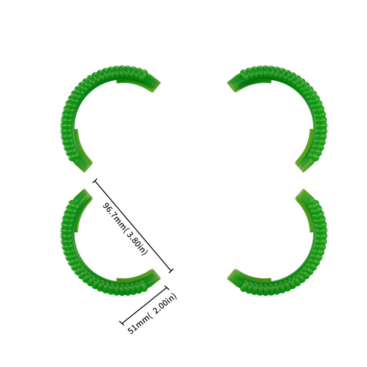 For DJI AVATA 2 STARTRC Propeller TPU Protective Guard Anti-collision Ring Cover(Fluorescent Green) - Other by STARTRC | Online Shopping South Africa | PMC TechLife | Buy Now Pay Later Mobicred