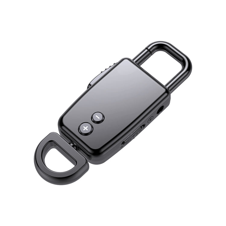 JNN S20 Zinc Alloy Keychain Voice Recorder, Memory:16GB(Black) - Other Style by JNN | Online Shopping South Africa | PMC TechLife | Buy Now Pay Later Mobicred