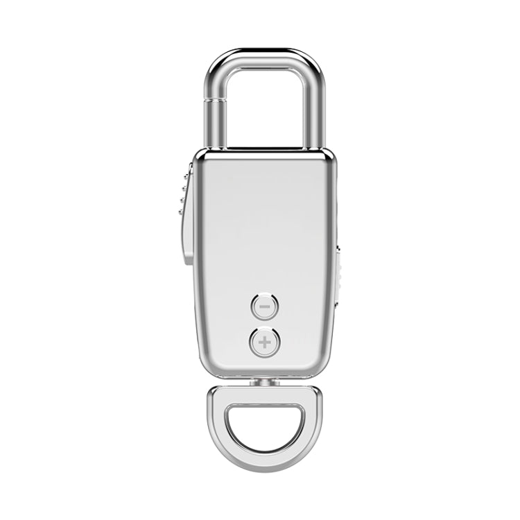 JNN S20 Zinc Alloy Keychain Voice Recorder, Memory:16GB(Silver) - free shipping - PMC TechLife - Order now!