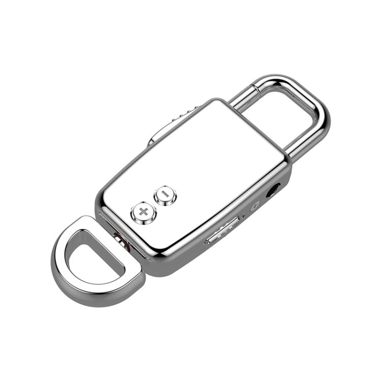 JNN S20 Zinc Alloy Keychain Voice Recorder, Memory:32GB(Silver) - Other Style by JNN | Online Shopping South Africa | PMC TechLife | Buy Now Pay Later Mobicred