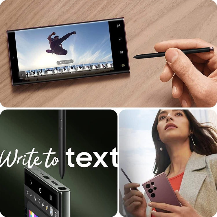 For Samsung Galaxy S22 Ultra 5G/S23 Ultra 5G High Sensitivity Stylus Pen(Black) - Stylus Pen by PMC TechLife | Online Shopping South Africa | PMC TechLife | Buy Now Pay Later Mobicred