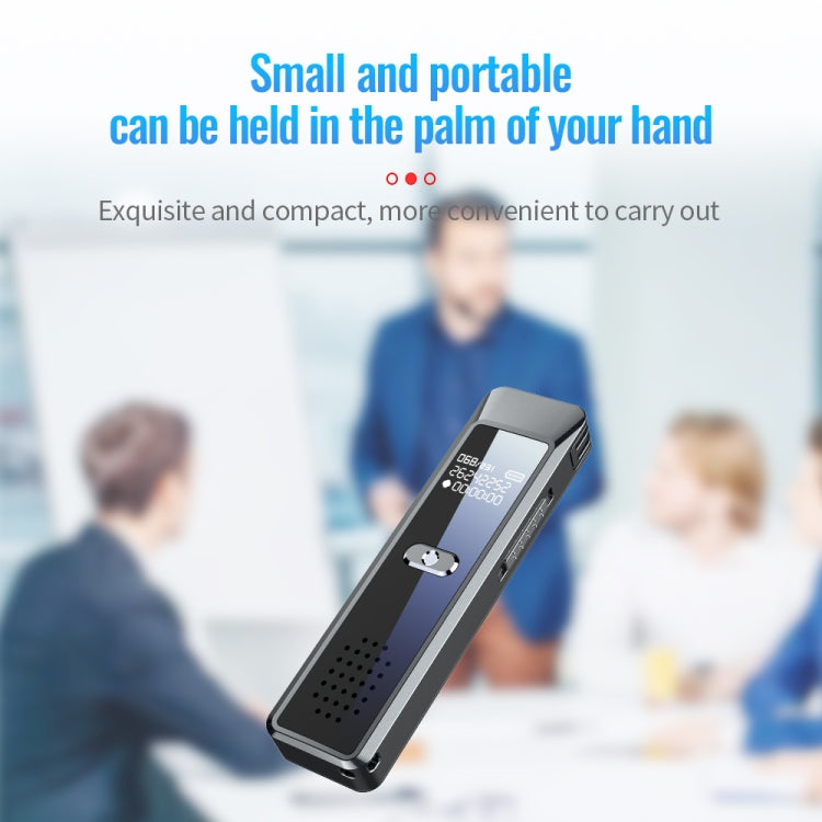 JNN Q7 Mini Portable Voice Recorder with OLED Screen, Memory:16GB(Metal Gray) - Recording Pen by JNN | Online Shopping South Africa | PMC TechLife | Buy Now Pay Later Mobicred