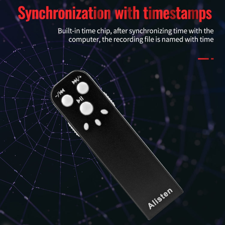 JNN J1 Mini Smart HD Noise Cancelling Voice Recorder, Memory:16GB(Black) - Recording Pen by JNN | Online Shopping South Africa | PMC TechLife | Buy Now Pay Later Mobicred