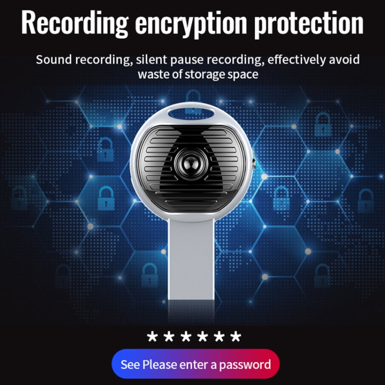 JNN S13 Zinc Alloy U-disk Voice Recorder, Memory:32GB(Silver) - U-Disk Recorder by JNN | Online Shopping South Africa | PMC TechLife | Buy Now Pay Later Mobicred