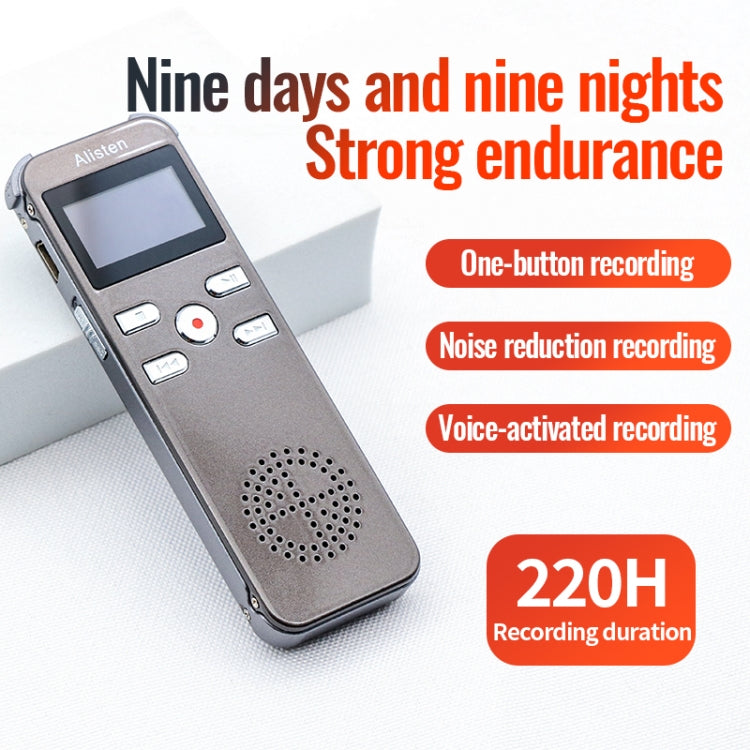 JNN X26 Mini Portable Voice Recorder with OLED Screen, Memory:8GB(Gold) - Recording Pen by JNN | Online Shopping South Africa | PMC TechLife | Buy Now Pay Later Mobicred
