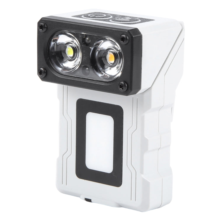 HW-213 Multi-function Rotating Sensing Cap Clip Work Light(Grey) - Headlamp by PMc TechLife | Online Shopping South Africa | PMc TechLife | Buy Now Pay Later Mobicred