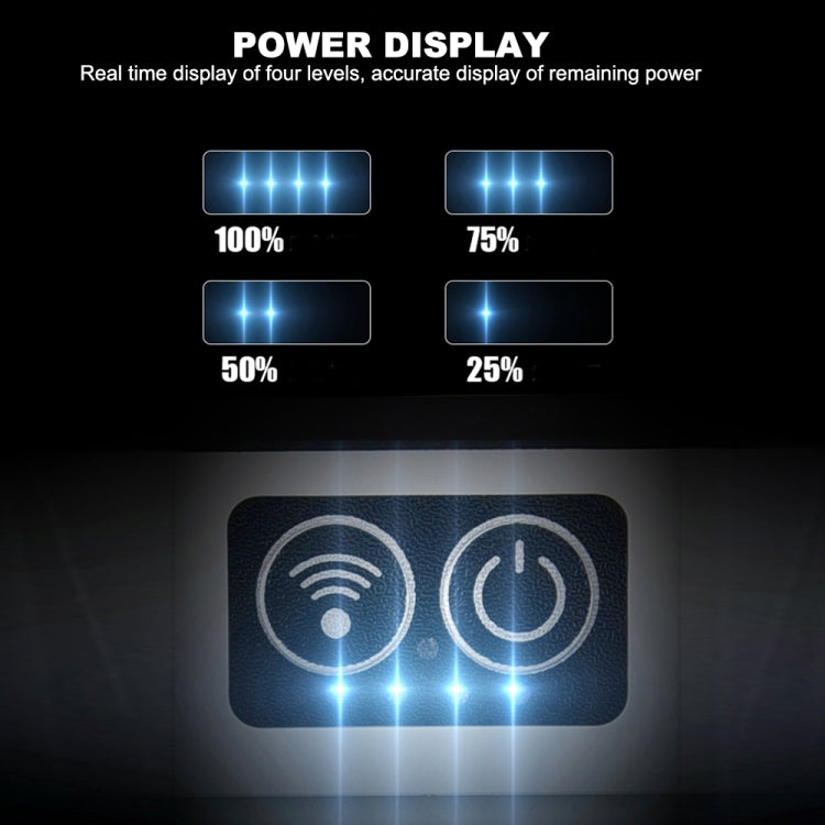 HW-213 Multi-function Rotating Sensing Cap Clip Work Light(Grey) - Headlamp by PMc TechLife | Online Shopping South Africa | PMc TechLife | Buy Now Pay Later Mobicred