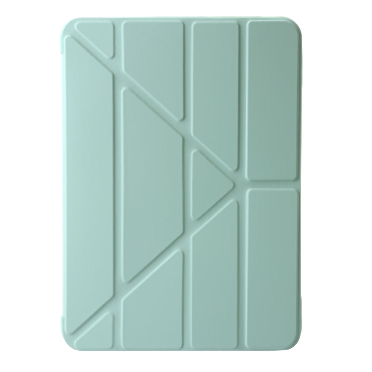 For iPad Air 13 2025 / 2024 TPU Deformation Flip Leather Tablet Case with Holder(Mint Green) - iPad Air 13 2025 / 2024 Cases by PMC TechLife | Online Shopping South Africa | PMC TechLife | Buy Now Pay Later Mobicred