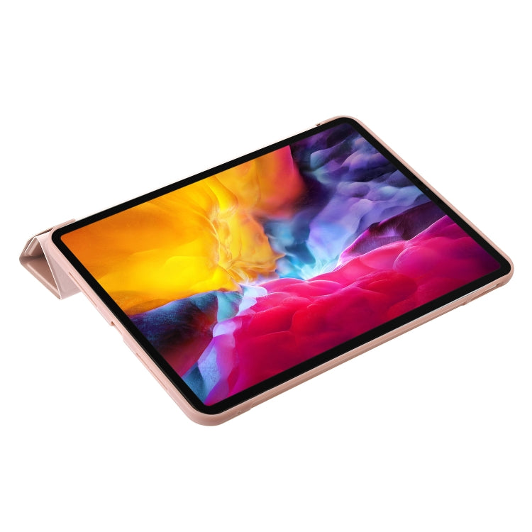 For iPad Pro 11 2024 TPU Deformation Flip Leather Tablet Case with Holder(Rose Gold) - iPad Pro 11 2024 Cases by PMC TechLife | Online Shopping South Africa | PMC TechLife | Buy Now Pay Later Mobicred
