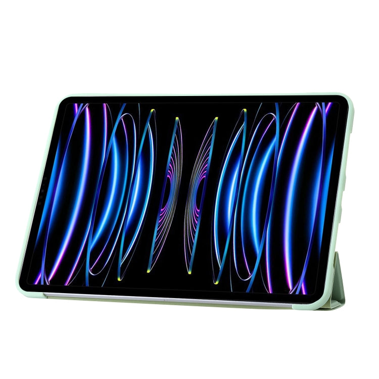 For iPad Pro 13 2024 TPU Deformation Flip Leather Tablet Case with Holder(Mint Green) - iPad Pro 13 2024 Cases by PMC TechLife | Online Shopping South Africa | PMC TechLife | Buy Now Pay Later Mobicred