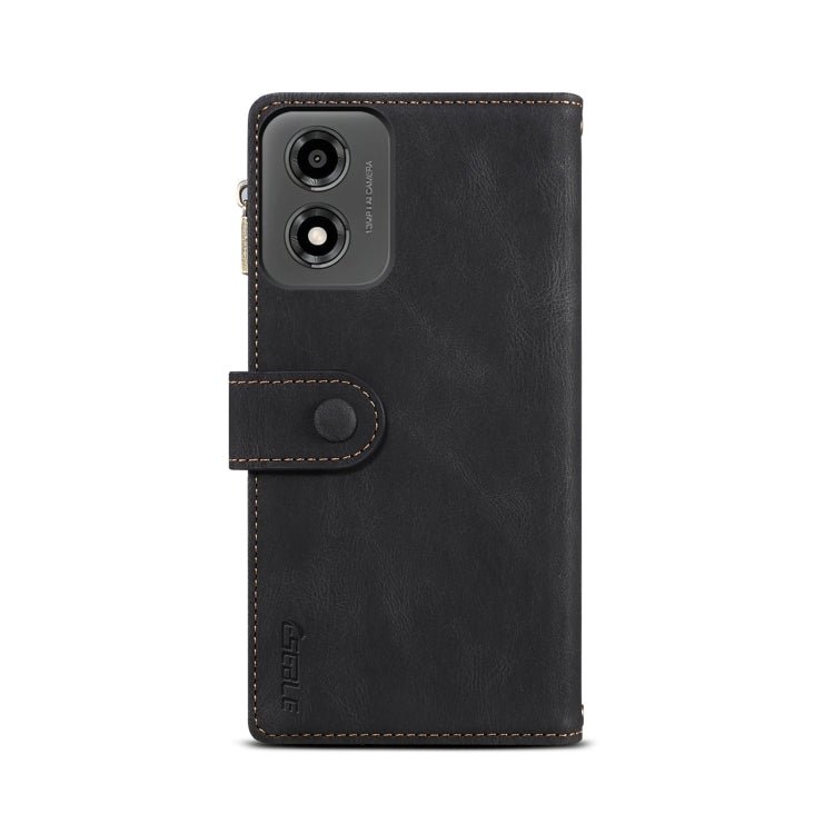 For Motorola Moto E14 ESEBLE Retro Frosted RFID Leather Phone Case(Black) - Motorola Cases by ESEBLE | Online Shopping South Africa | PMC TechLife | Buy Now Pay Later Mobicred