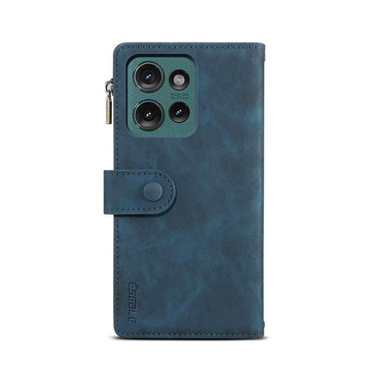 For Motorola Edge 50 5G Global ESEBLE Retro Frosted RFID Leather Phone Case(Dark Green) - Motorola Cases by ESEBLE | Online Shopping South Africa | PMC TechLife | Buy Now Pay Later Mobicred