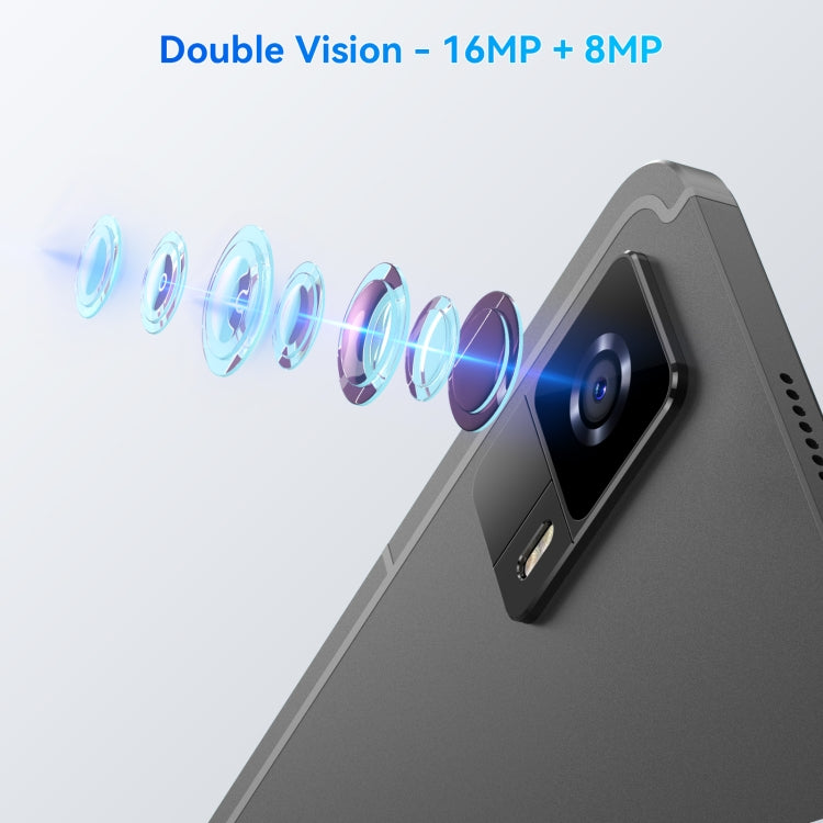 HEADWOLF Hpad6 4G LTE Tablet PC, 8GB+256GB, 11.97 inch Android 14 MT8781 Octa Core Support Dual SIM, Global Version with Google Play(Dark Grey) - free shipping - PMC TechLife - Order now!