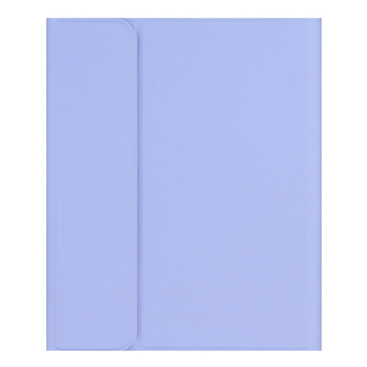 For Xiaomi Pad 5 / Pad 5 Pro 11 inch Wireless Bluetooth Keyboard Tablet Leather Case with Pen Slot(Purple) - Xiaomi Keyboard by PMC TechLife | Online Shopping South Africa | PMC TechLife | Buy Now Pay Later Mobicred