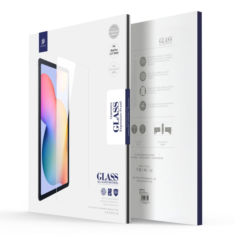 For iPad Pro 13 2024 5pcs DUX DUCIS 0.33mm 9H HD Full Screen Tempered Glass Film - free shipping - PMC TechLife - Order now!