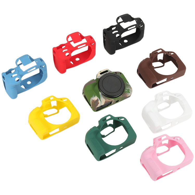 For Canon EOS R100 Glossy Soft Silicone Protective Case(White) - Protective Case by PMC TechLife | Online Shopping South Africa | PMC TechLife | Buy Now Pay Later Mobicred