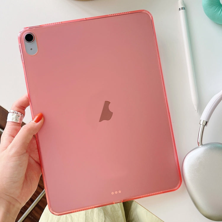 For iPad Air 13 2025 / 2024 Skin-feeling Crystal Clear Acrylic Tablet Case(Pink) - iPad Pro 12.9 (2022/2021) Cases by PMC TechLife | Online Shopping South Africa | PMC TechLife | Buy Now Pay Later Mobicred