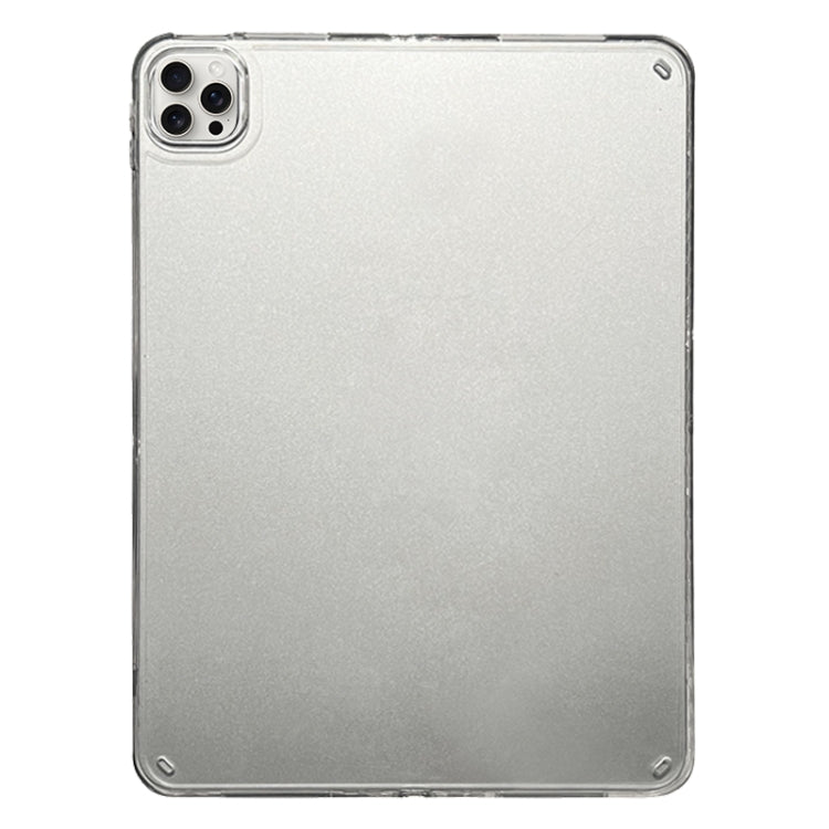 For iPad Pro 13 2024 Suck Pen Clear Acrylic Tablet Case(Transparent) - iPad Pro 13 2024 Cases by PMC TechLife | Online Shopping South Africa | PMC TechLife | Buy Now Pay Later Mobicred