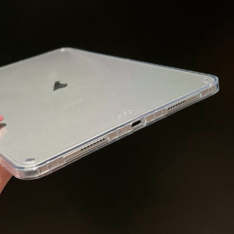 For iPad Air 13 2024 / Pro 12.9 2022  Suck Pen Clear Acrylic Tablet Case(Transparent) - iPad Air 13 2025 / 2024 Cases by PMC TechLife | Online Shopping South Africa | PMC TechLife | Buy Now Pay Later Mobicred