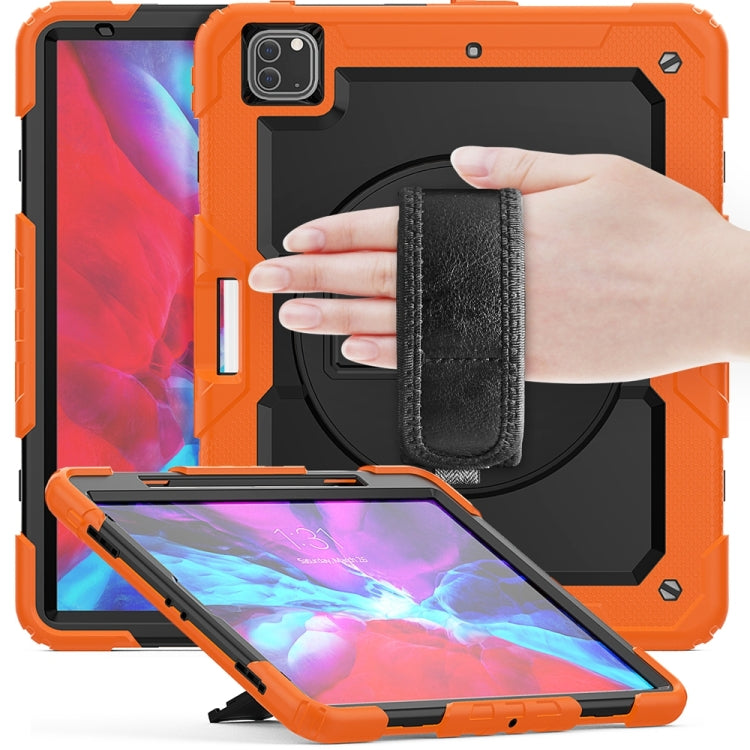 For iPad Pro 13 2024 Silicone Hybrid PC Tablet Protective Case(Orange+Black) - iPad Pro 13 2024 Cases by PMC TechLife | Online Shopping South Africa | PMC TechLife | Buy Now Pay Later Mobicred