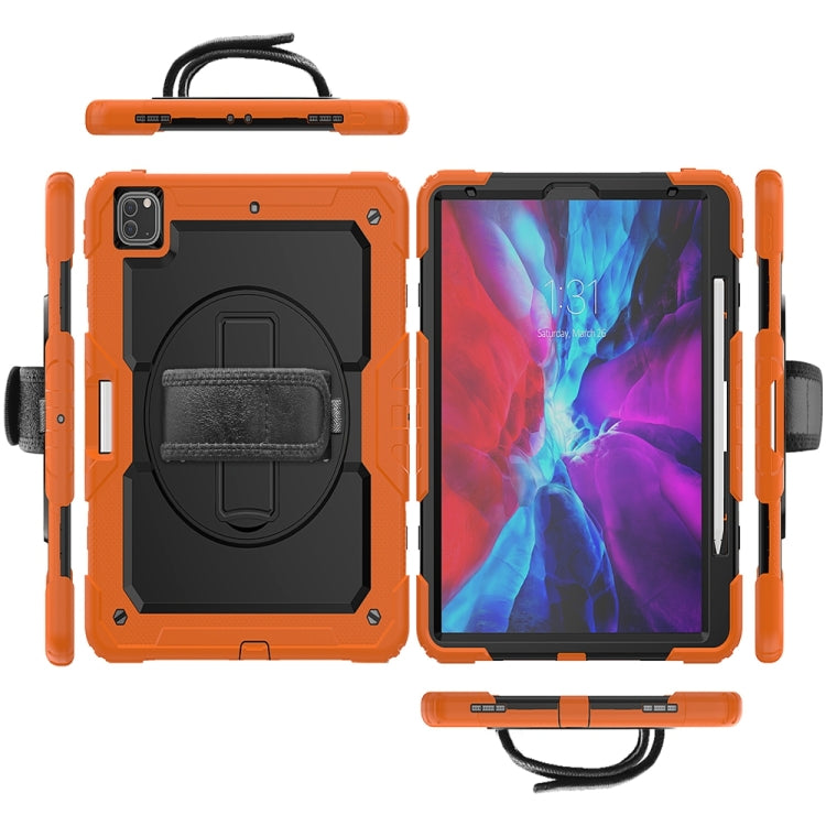 For iPad Pro 13 2024 Silicone Hybrid PC Tablet Protective Case(Orange+Black) - iPad Pro 13 2024 Cases by PMC TechLife | Online Shopping South Africa | PMC TechLife | Buy Now Pay Later Mobicred