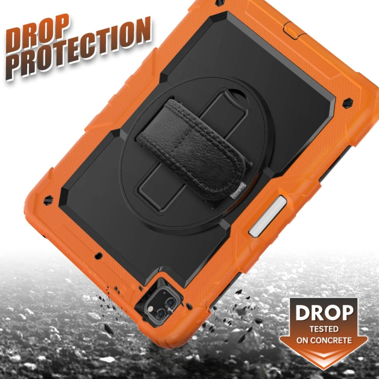 For iPad Pro 13 2024 Silicone Hybrid PC Tablet Protective Case(Orange+Black) - iPad Pro 13 2024 Cases by PMC TechLife | Online Shopping South Africa | PMC TechLife | Buy Now Pay Later Mobicred