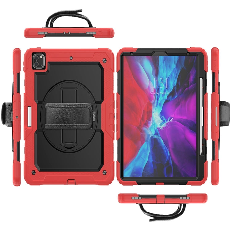 For iPad Pro 13 2024 Silicone + PC Tablet Protective Case(Red+Black) - iPad Pro 13 2024 Cases by PMC TechLife | Online Shopping South Africa | PMC TechLife | Buy Now Pay Later Mobicred