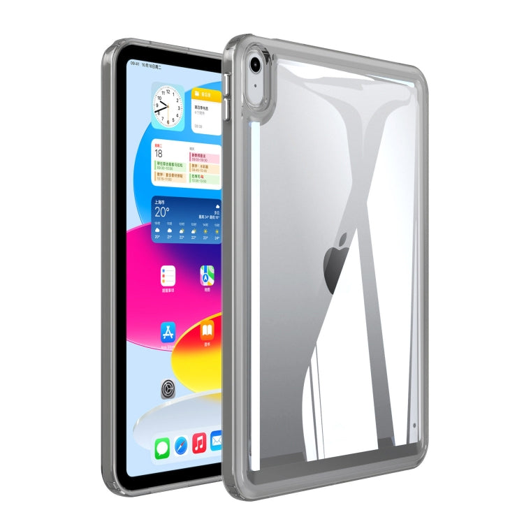 For iPad Air 11 2025 / 2024 Transparent Acrylic Tablet Case(Black) - iPad Air 11 2025 / 2024 Cases by PMC TechLife | Online Shopping South Africa | PMC TechLife | Buy Now Pay Later Mobicred