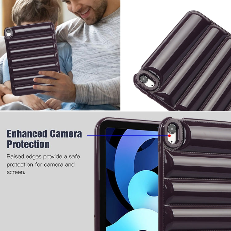 For iPad Air 11 2025 / 2024 Eiderdown Cushion Shockproof Tablet Case(Wine Red) - iPad Air 11 2025 / 2024 Cases by PMC TechLife | Online Shopping South Africa | PMC TechLife | Buy Now Pay Later Mobicred