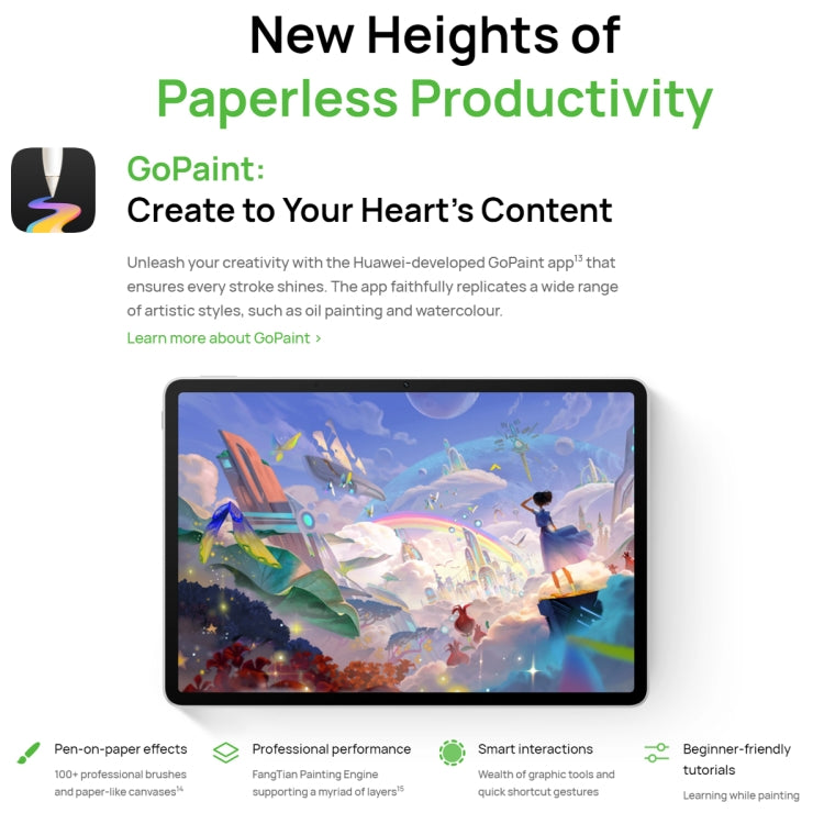 HUAWEI MatePad 11.5S PaperMatte Edition WIFI, 8GB+256GB, HarmonyOS 4.2 Hisilicon Kirin 9000WL, Not Support Google Play(Purple) - free shipping - PMC TechLife - Order now!