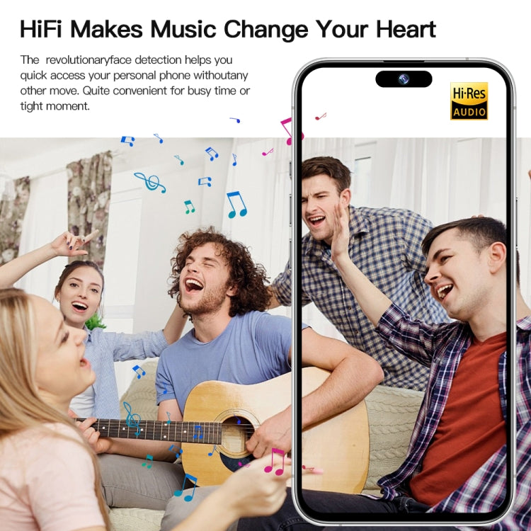 i15 Pro Max / Q5A, 6GB+128GB, 6.5 inch Screen, Face Identification, Android 10 MTK6762 Octa Core, OTG, NFC, Network: 4G, Dual SIM(Titanium Black) -  by PMC TechLife | Online Shopping South Africa | PMC TechLife