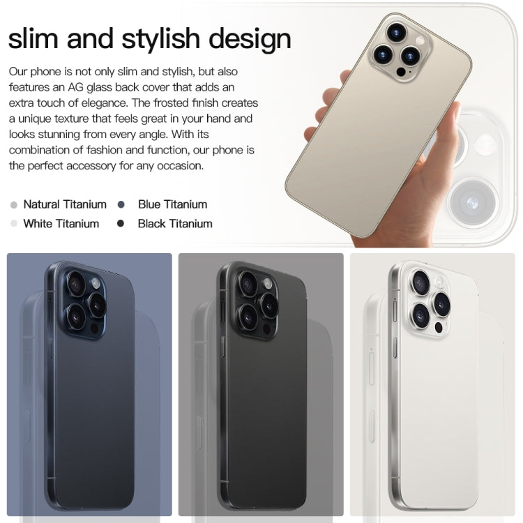 i15 Pro Max / Q5A, 6GB+128GB, 6.5 inch Screen, Face Identification, Android 10 MTK6762 Octa Core, OTG, NFC, Network: 4G, Dual SIM(Titanium White) -  by PMC TechLife | Online Shopping South Africa | PMC TechLife