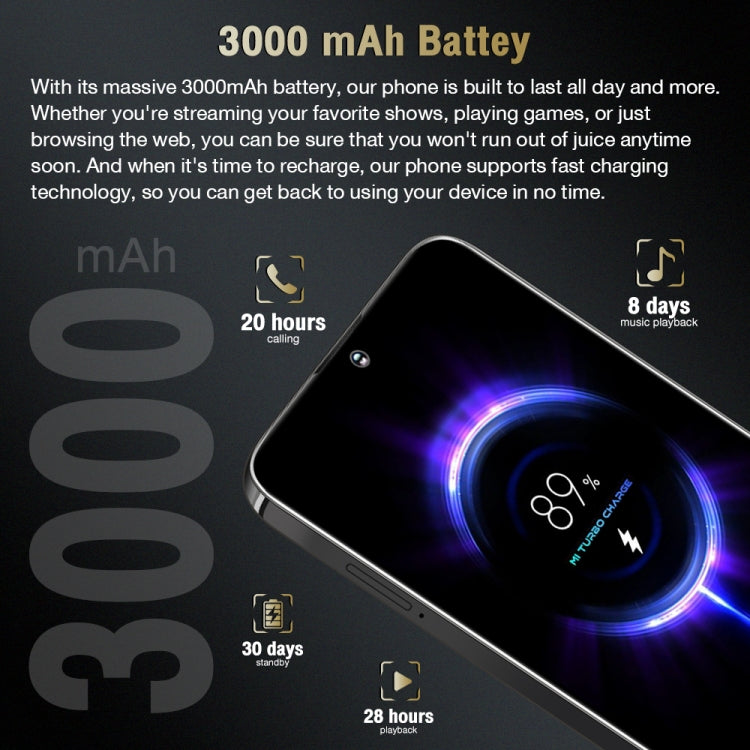 S24 Ultra / C24, 2GB+16GB, 6.8 inch Screen, Android 8.1 7731E Quad Core, Network: 3G, OTG, Dual SIM(Yellow) -  by PMC TechLife | Online Shopping South Africa | PMC TechLife