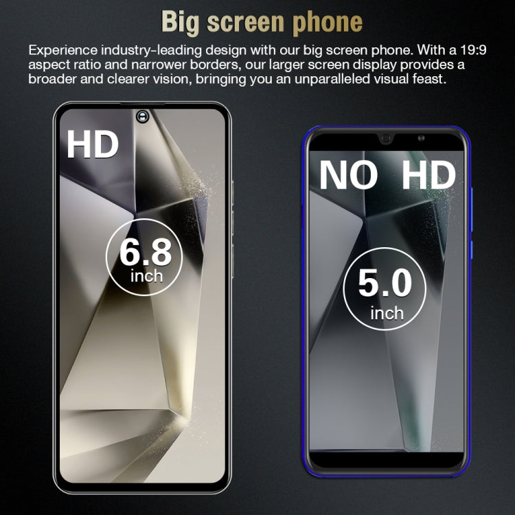 S24 Ultra / C24, 2GB+16GB, 6.8 inch Screen, Android 8.1 7731E Quad Core, Network: 3G, OTG, Dual SIM(Yellow) -  by PMC TechLife | Online Shopping South Africa | PMC TechLife