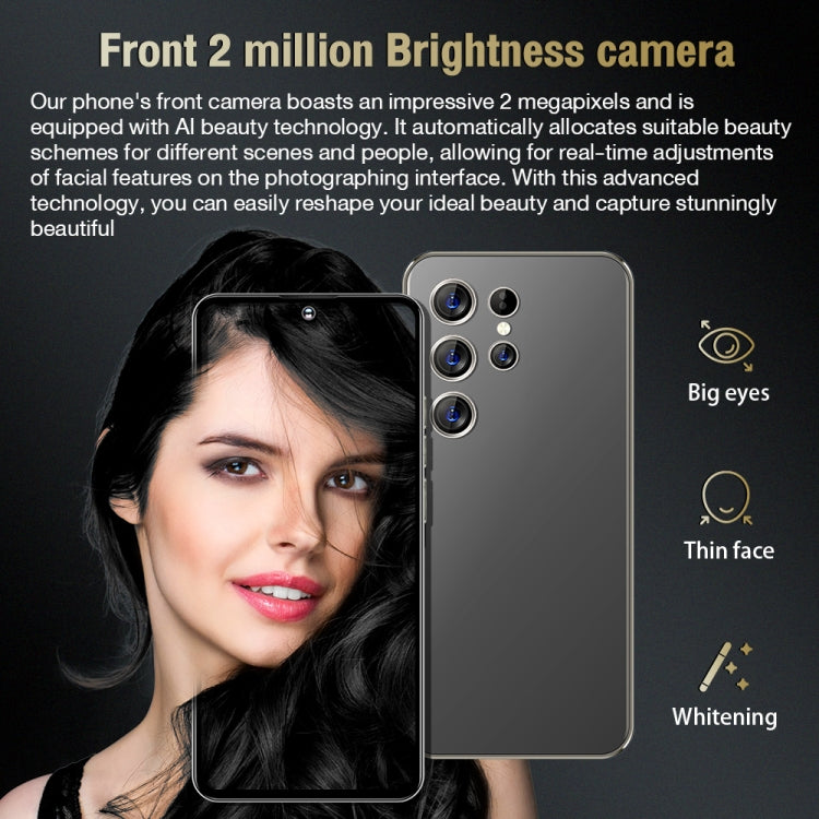 S24 Ultra / C24, 2GB+16GB, 6.8 inch Screen, Android 8.1 7731E Quad Core, Network: 3G, OTG, Dual SIM(Black) -  by PMC TechLife | Online Shopping South Africa | PMC TechLife